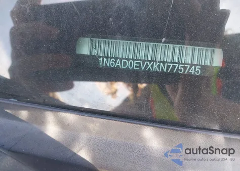2019 Nissan Frontier Sv from USA, damaged, VIN 1N6AD0EVXKN775745